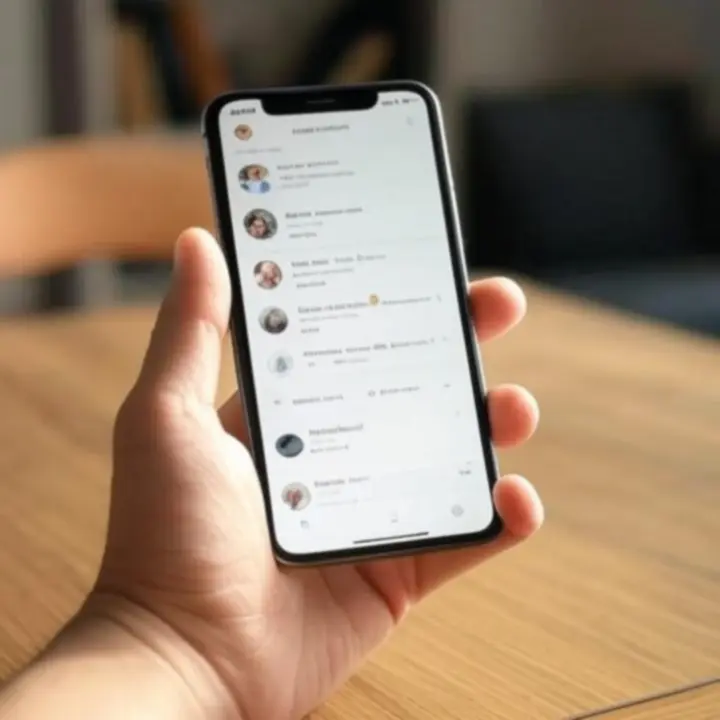Sekcja recenzji klientów z ocenami produktów na ekranie urządzenia.