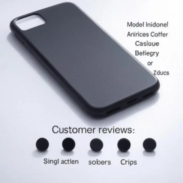 Przykładowa szczegółowa karta produktu akcesorium do telefonu